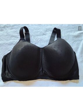LIVI Black Full Coverage Underwire Bra 44F Plus Size
